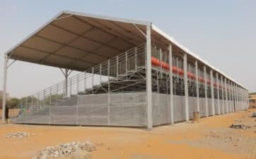 Tribune couverte 2100 places Niger Tahoua