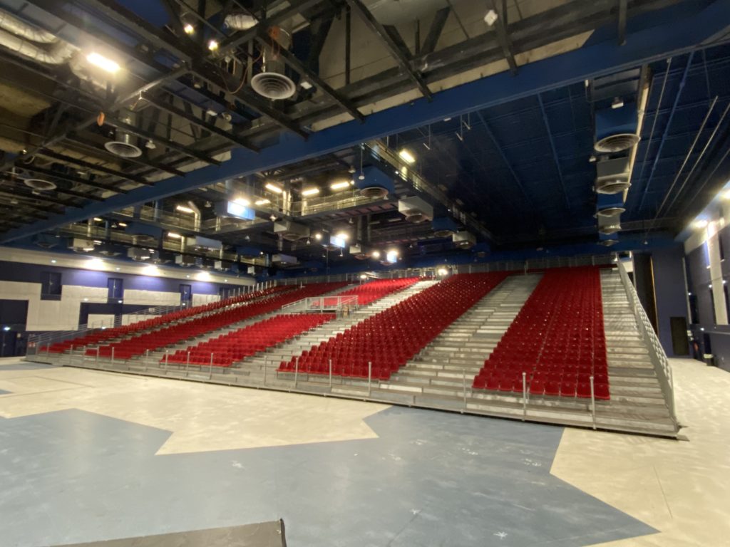 location de tribune pour palais des congrès (Kursaal Dunkerque)