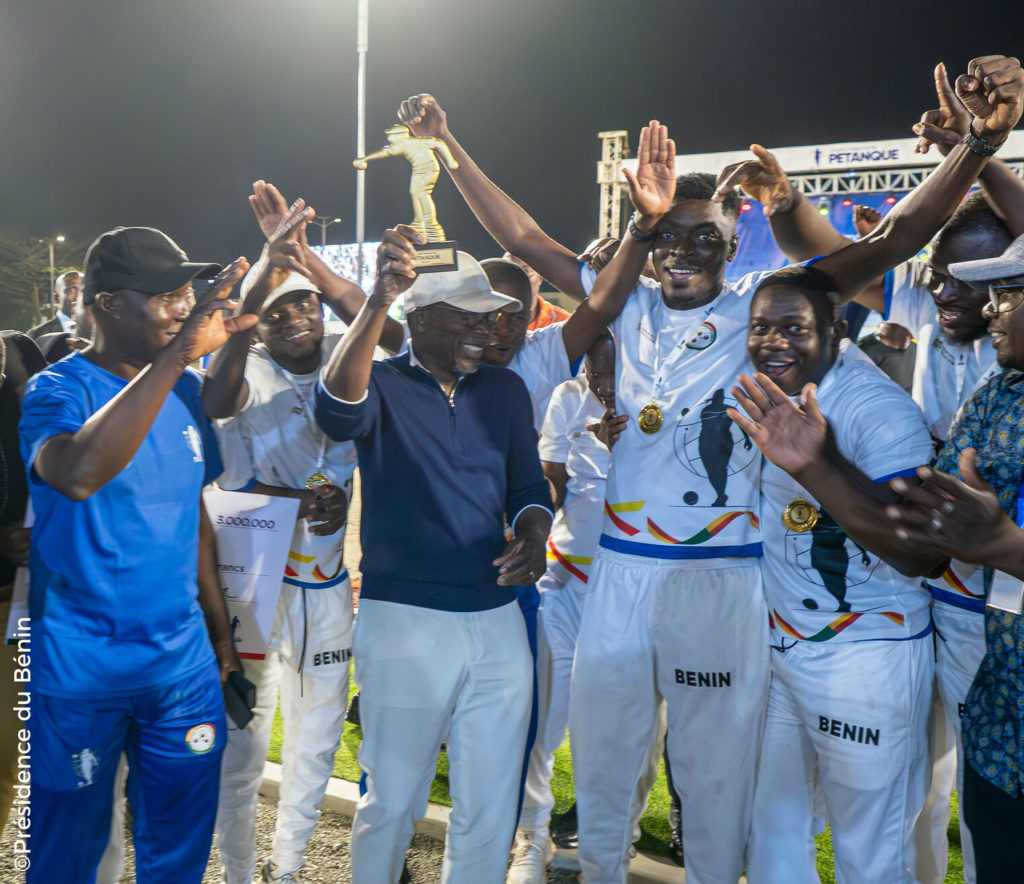 vainqueur tournoi de pétanque national Bénin