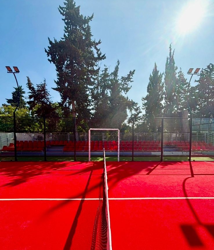 Club Wifaq, Rabat – Tribune modulaire pour terrain central de padel