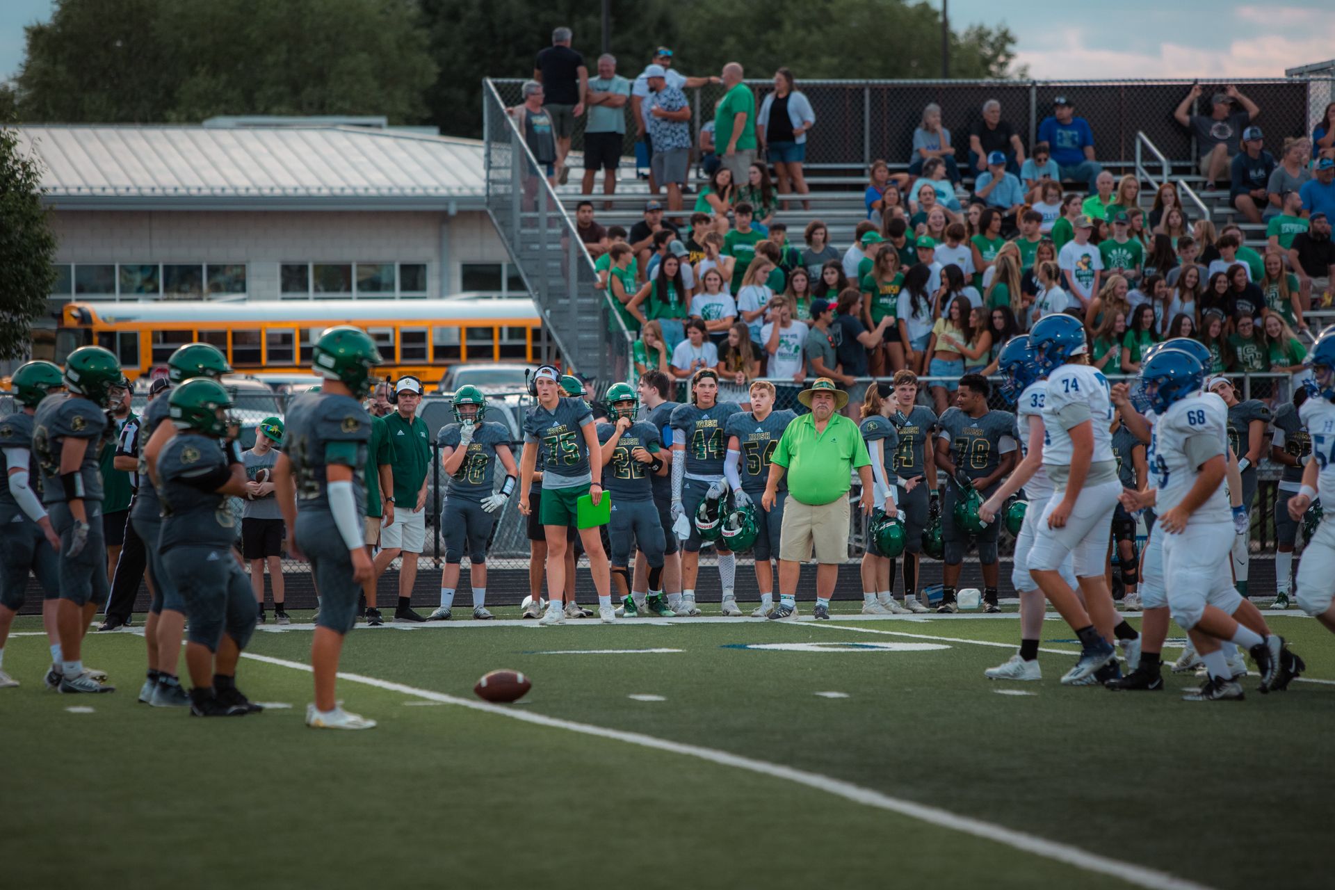 football stands